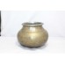 Antique Kansa Bronze Pot Cauldron Water Drinking Handmade Original Vintage D587